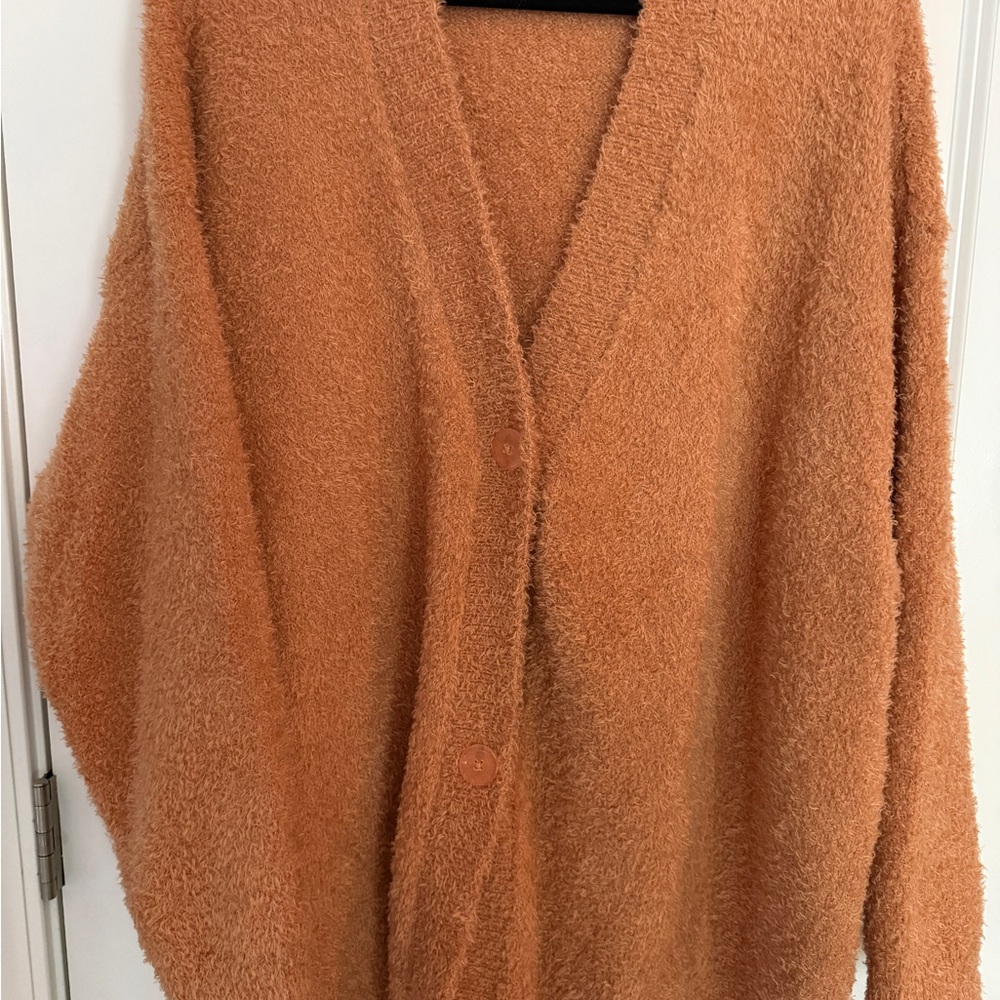 Falls Creek SUPER soft Cozy Orange Women's Sweater Size 2X/3X